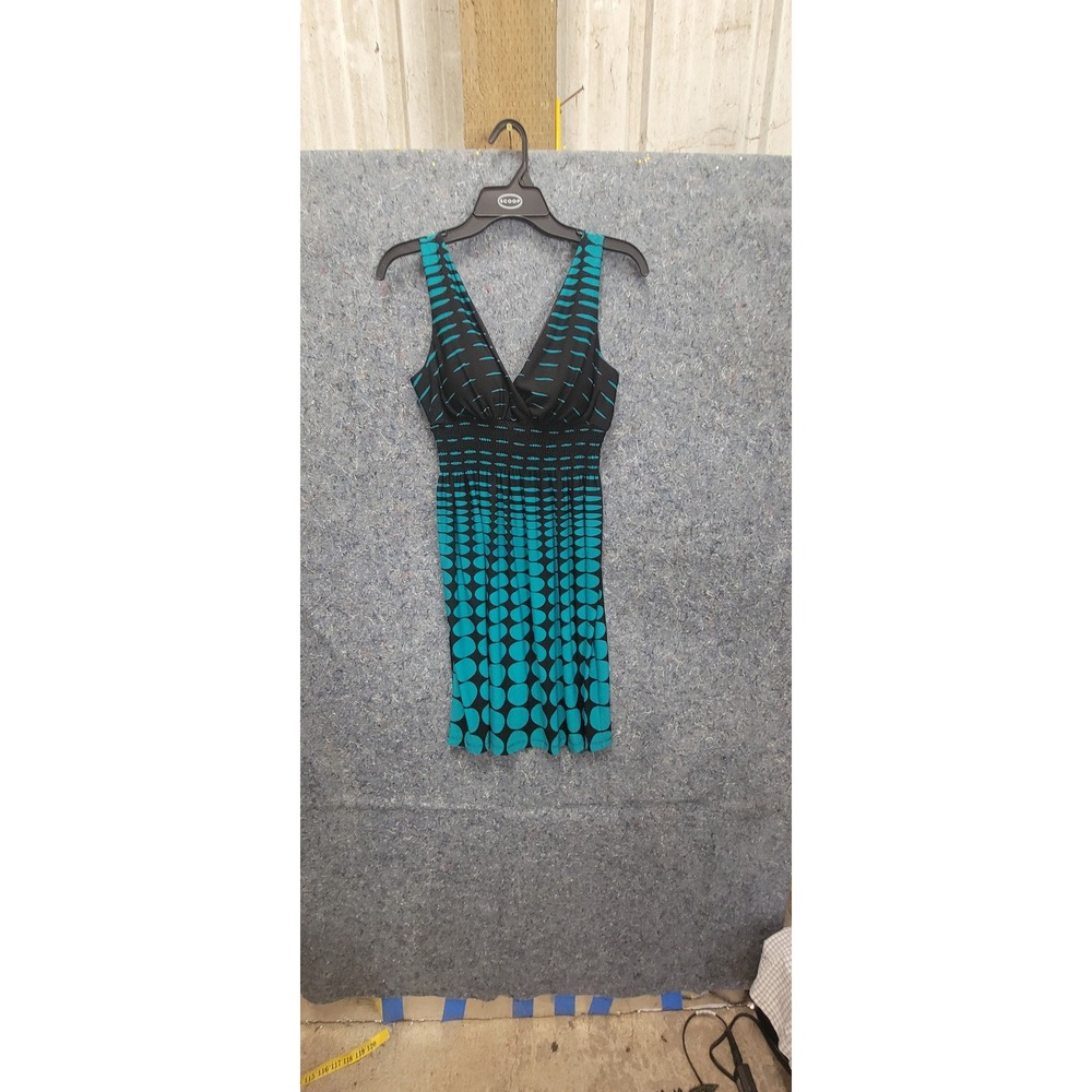 Valerie Bertinelli Women's Sleeveless Elastic Waist V-Neck Dress Size 6